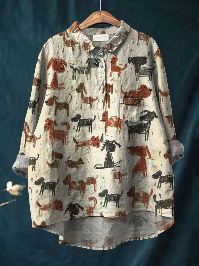 Camicia dal design curato