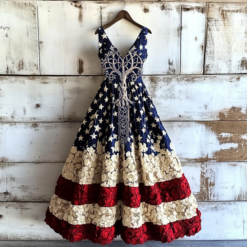 Vestito dal design curato