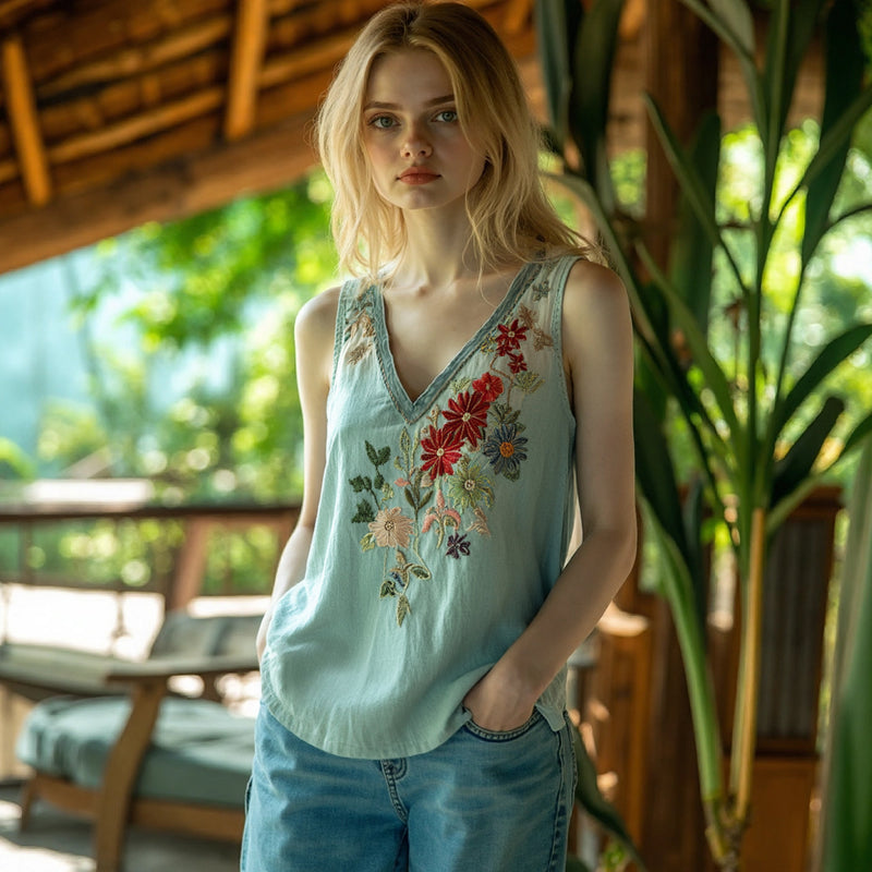 Top in stile vintage senza tempo