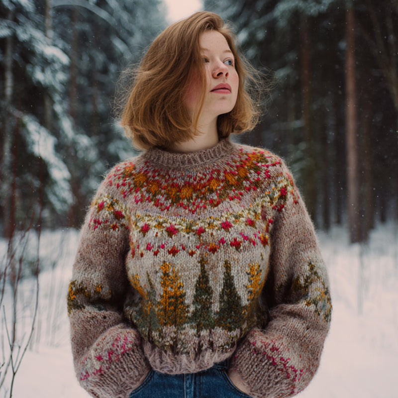 Maglione ispirato al vintage