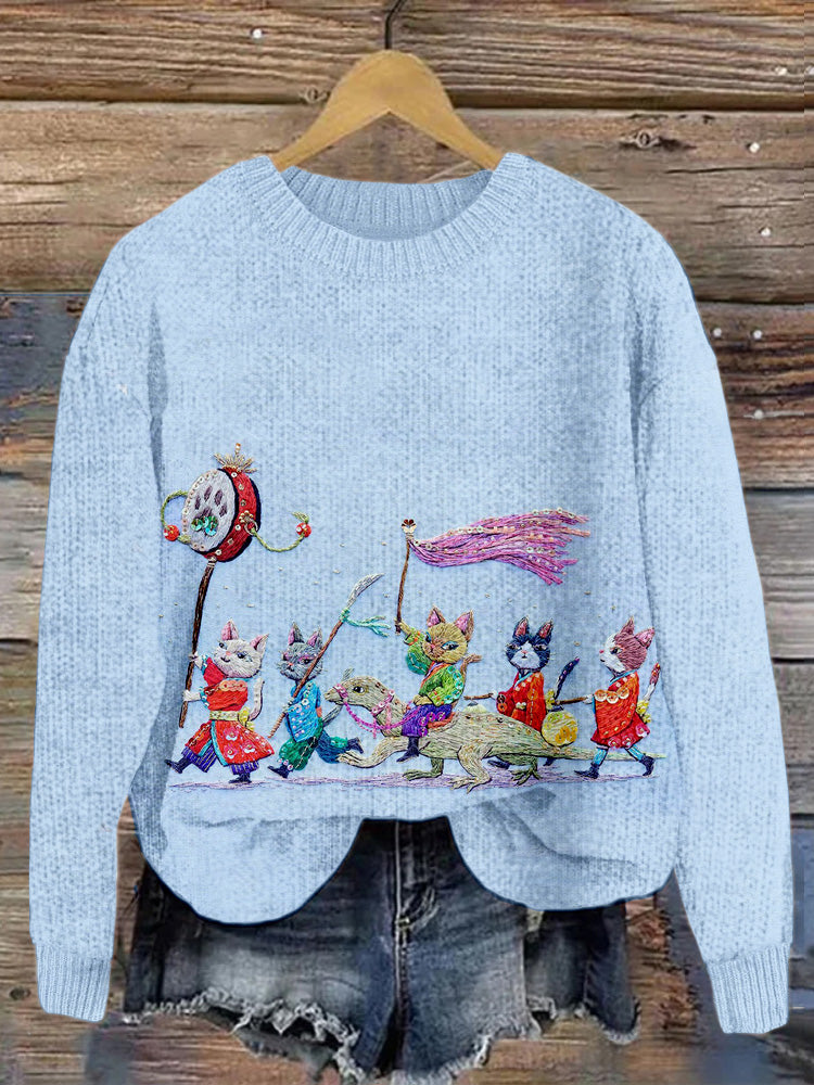 Maglione ispirato al vintage