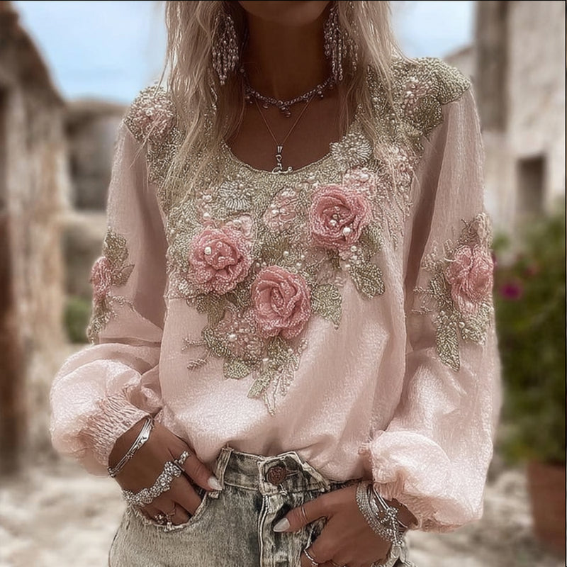 Top ispirato al vintage
