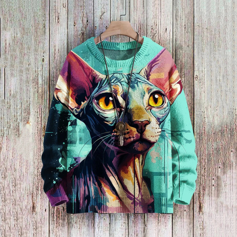 Maglione in stile vintage senza tempo