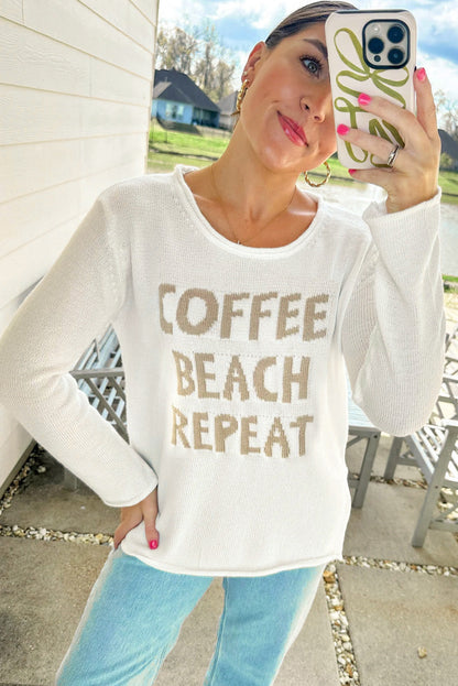 Maglione dal design curato