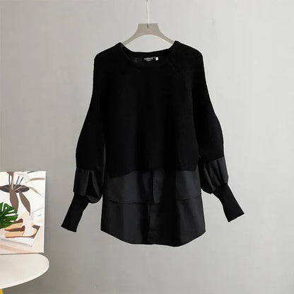 Maglione dal design curato