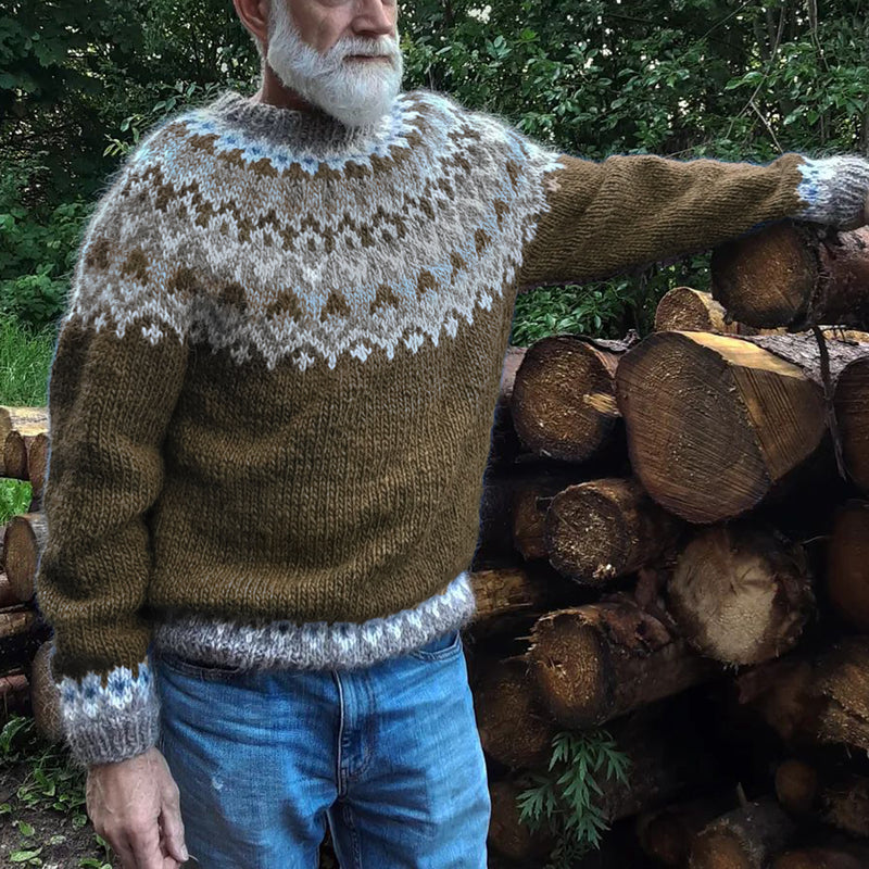 Maglione in stile vintage senza tempo