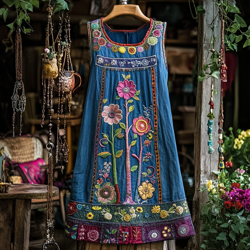 Vestito dal design curato
