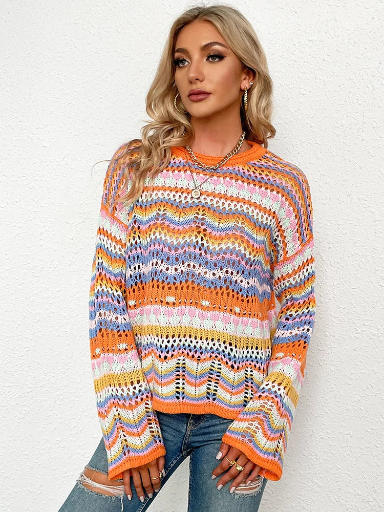 Maglione dal design curato