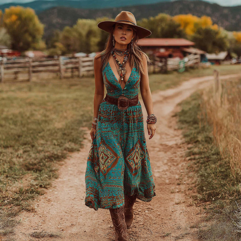 Vestito ispirato al vintage