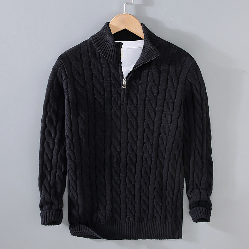 Maglione dal design curato