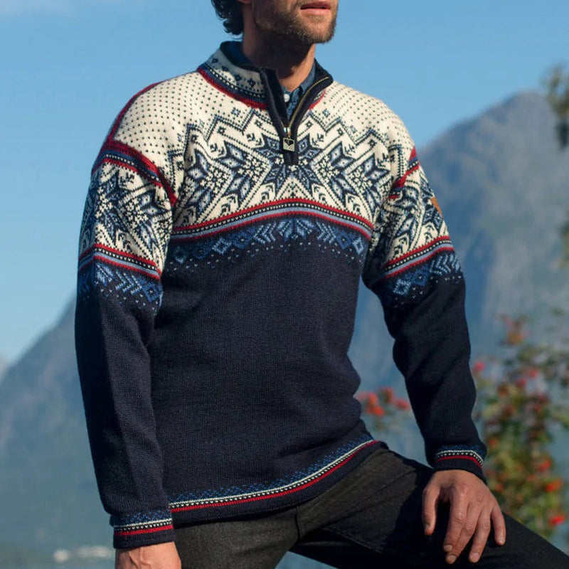 Maglione dal design curato