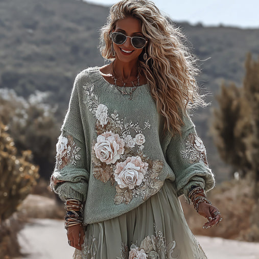 Maglione dal design raffinato