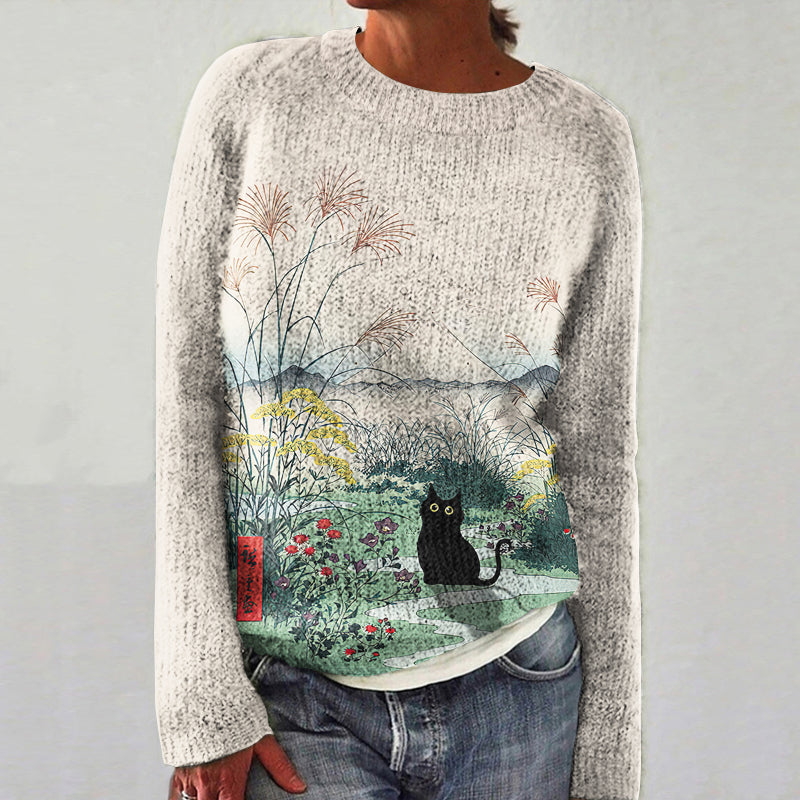 Maglione in stile vintage senza tempo