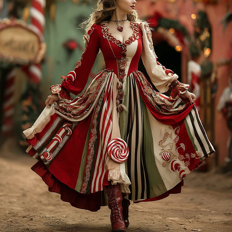 Vestito dal design curato