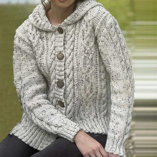 Vintage Fairman Island Jacquard Buttons Sweater Cardigan elevenforest