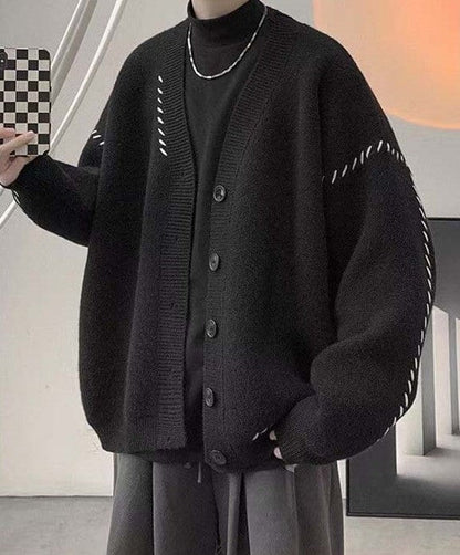 LP | Maglione cardigan vintage con scollo a V