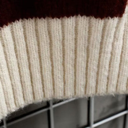 LP | Maglia patchwork in jacquard