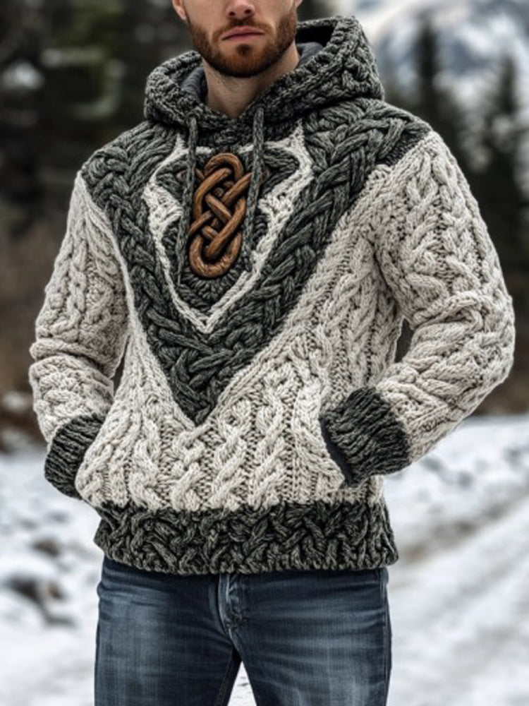 Maglione dal design curato