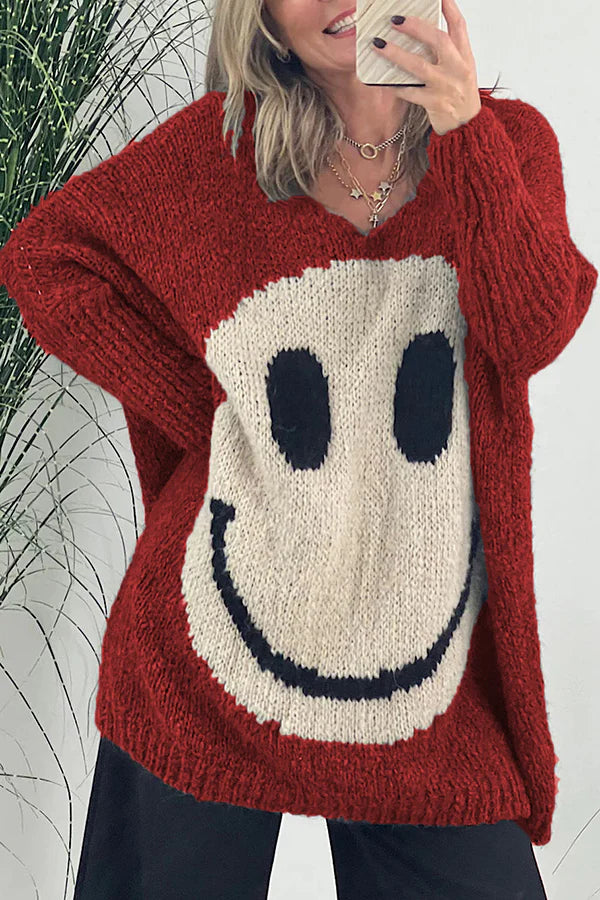 Maglione dal design curato