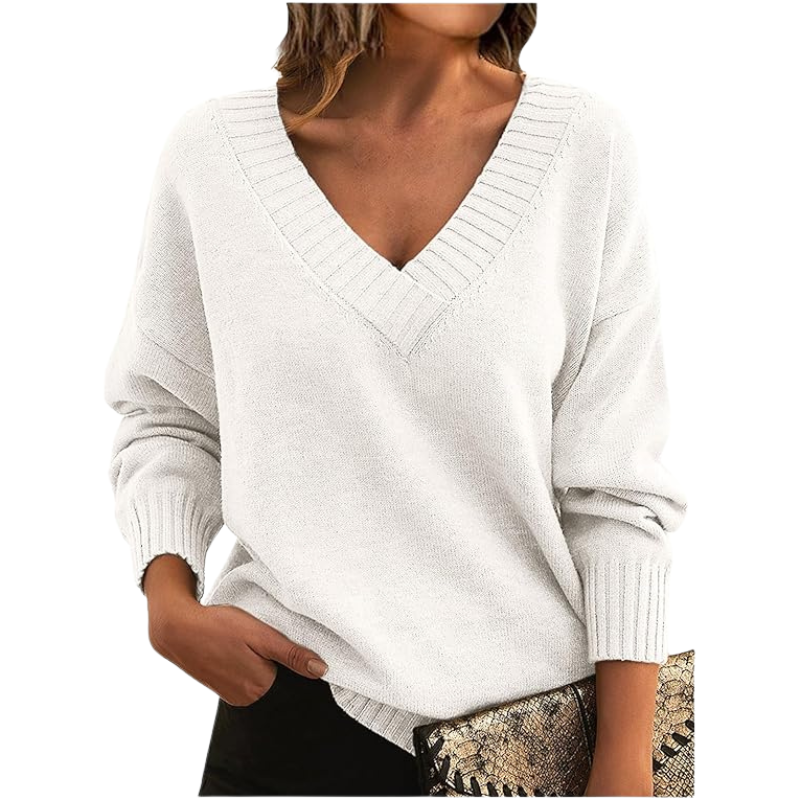 Maglione dal design curato