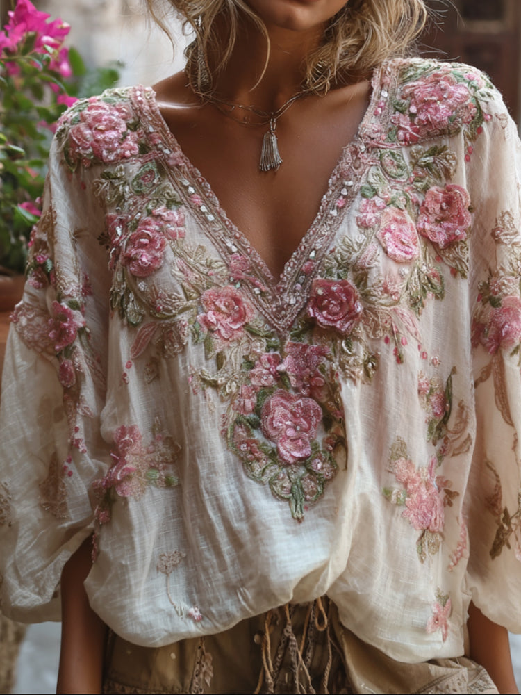 Top ispirato al vintage