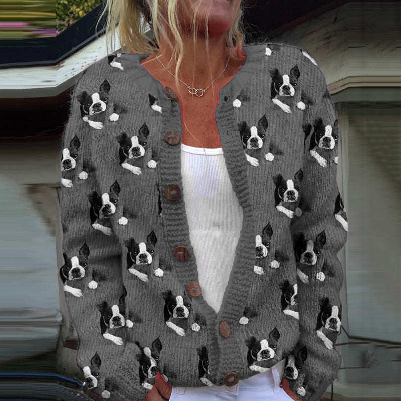 Cardigan dal design curato