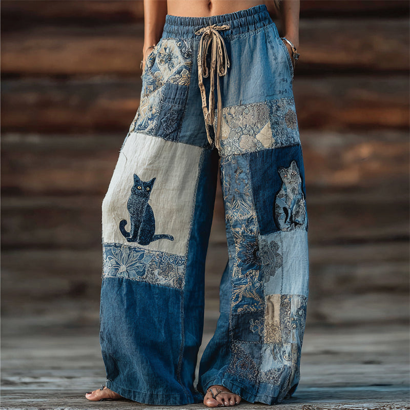 Pantaloni ispirato al vintage
