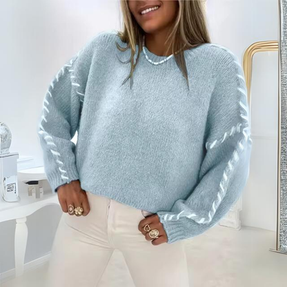 Maglione dal design curato