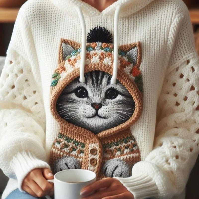 Maglione dal design curato