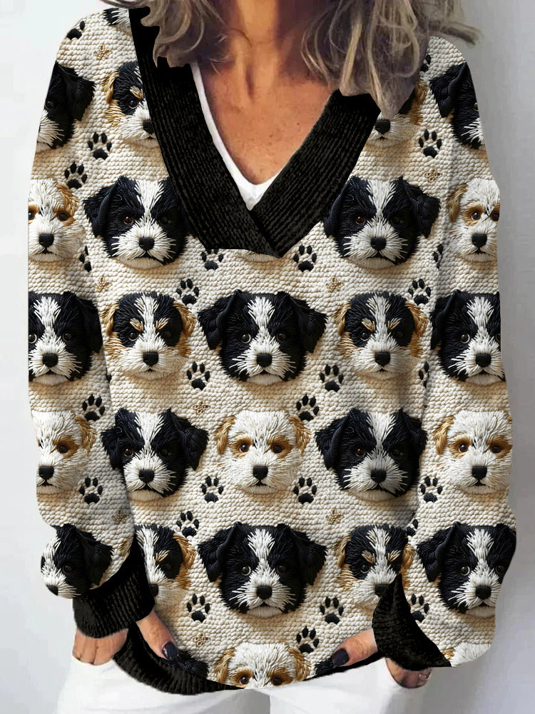 Maglione in stile vintage senza tempo