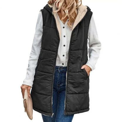 LP | Gilet da donna con cappuccio
