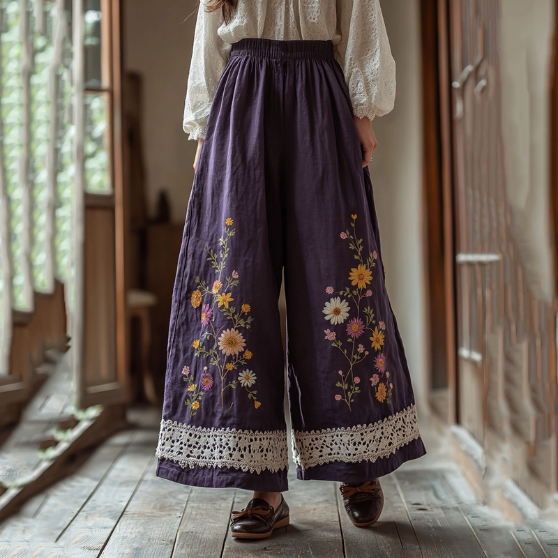 Pantaloni dal design curato