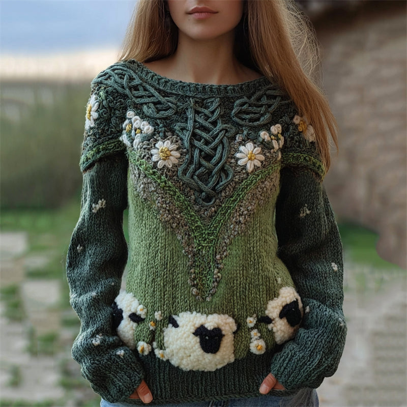 Maglione ispirato al vintage