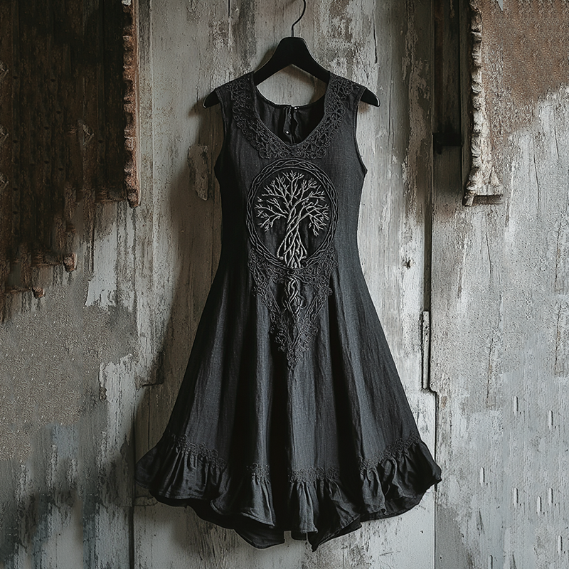 Vestito dal design curato