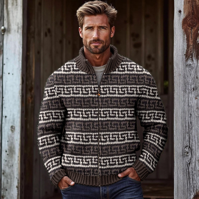 Maglione in stile vintage senza tempo