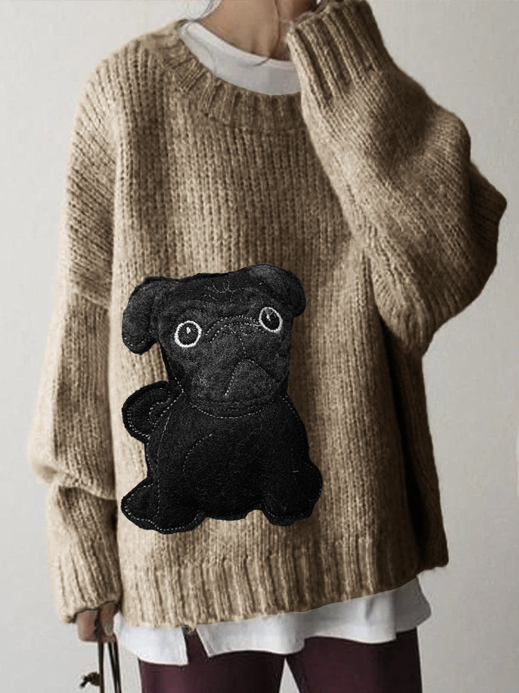 Maglione in stile vintage senza tempo