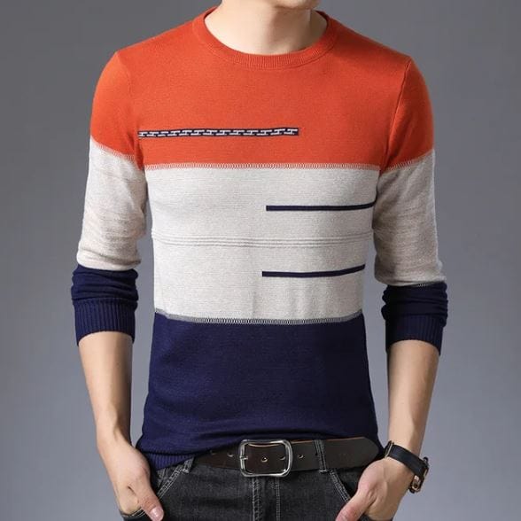 LP | Maglia in cotone a righe