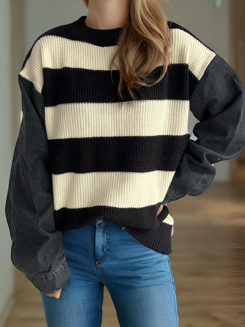 Maglione dal design curato