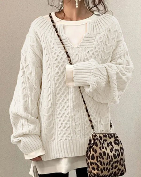 Maglione dal design classico