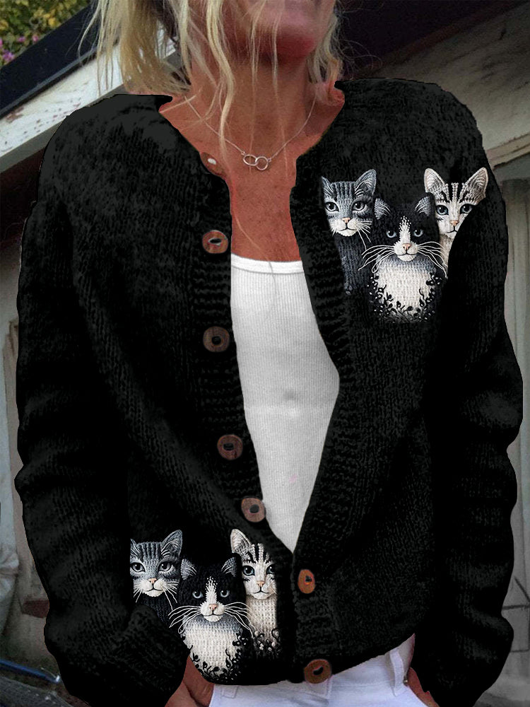 Cardigan dal design classico