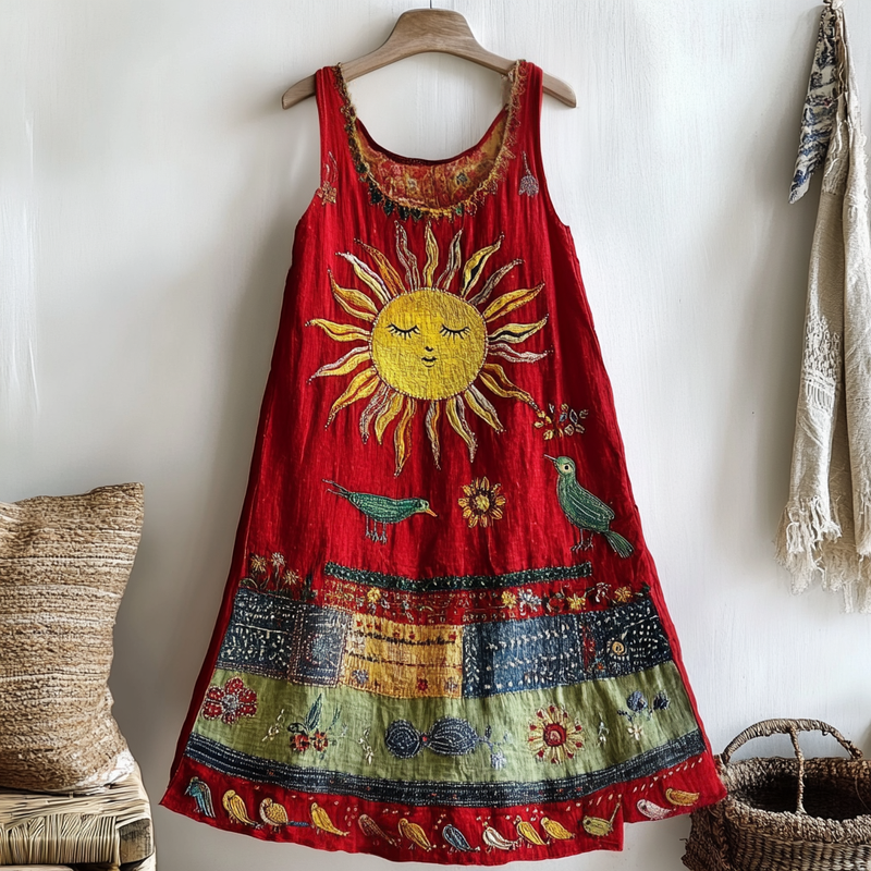 Vestito dal design curato