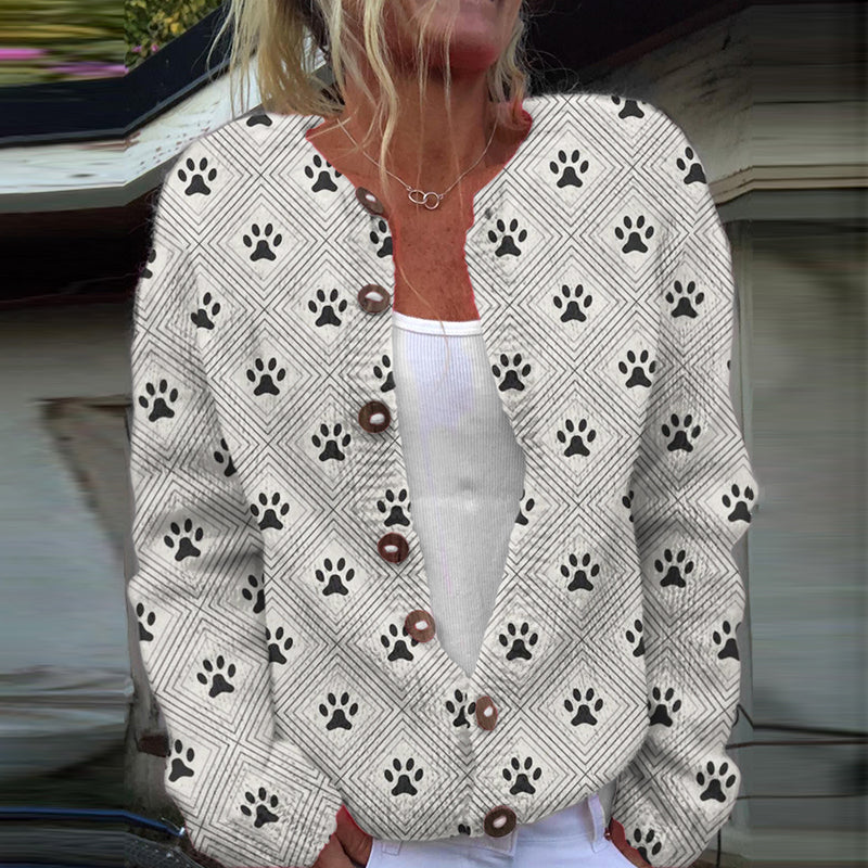 Cardigan dal design curato