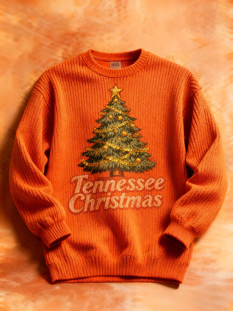 Unisex Vintage Tennessee Christmas Sweater artswardrobe