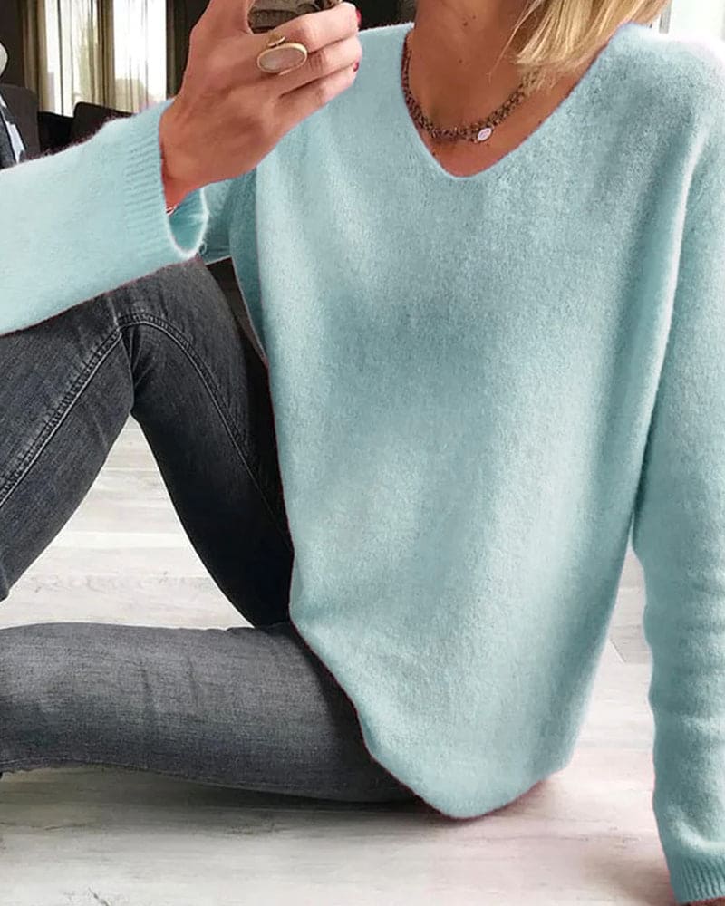 Maglione dal design curato