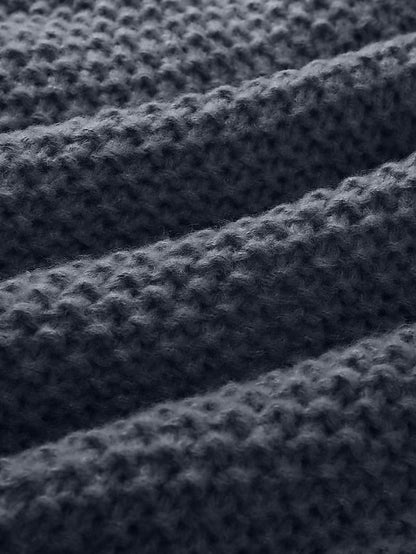 ER | Cardigan con cappuccio in maglia grossa