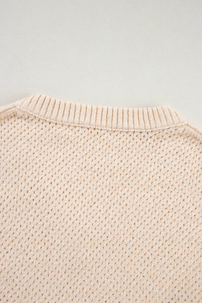 Maglione dal design curato