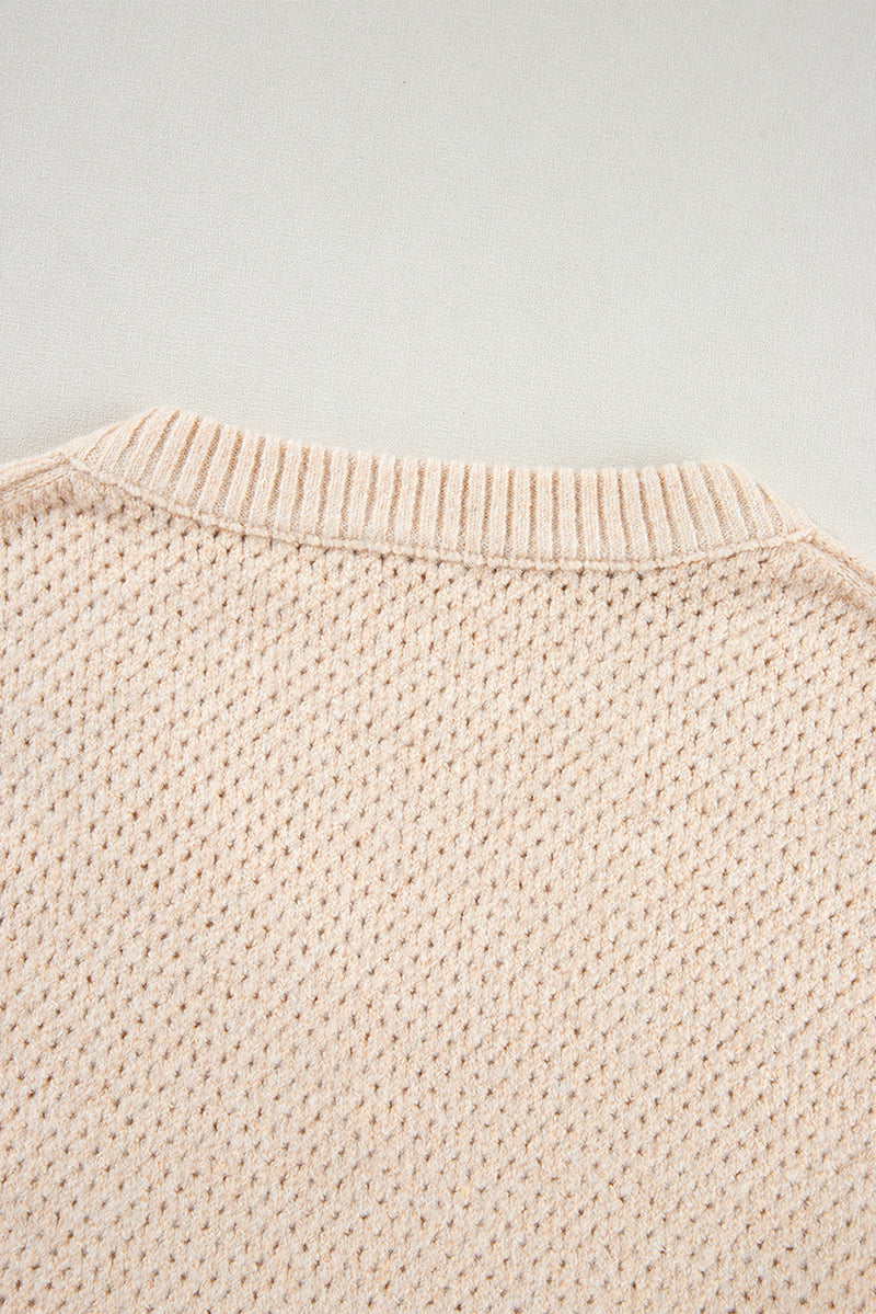 Maglione dal design curato