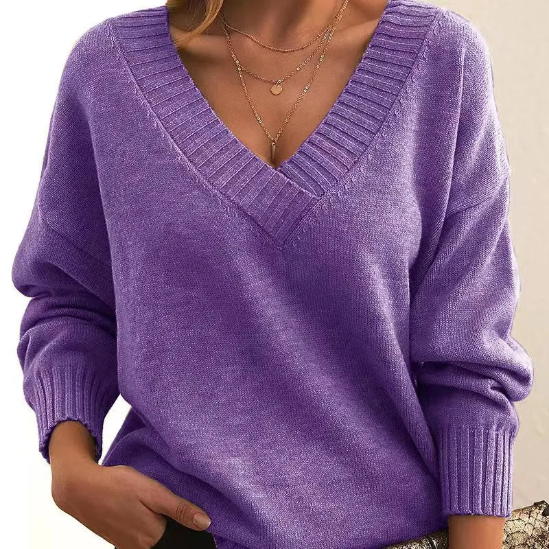 Maglione dal design curato