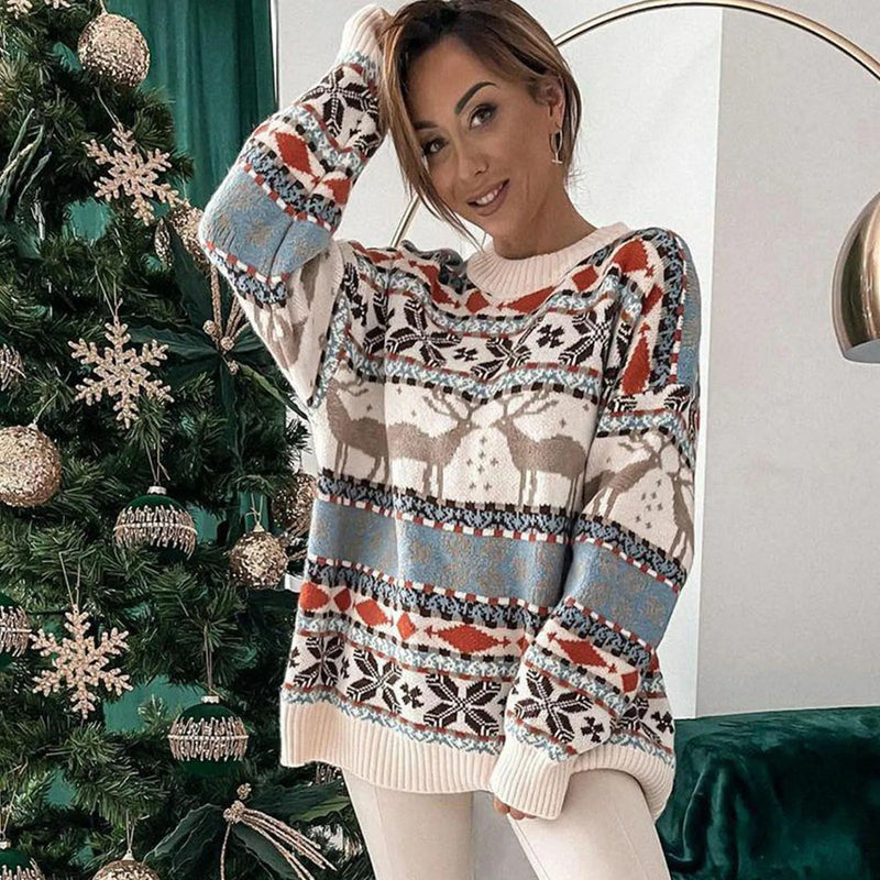 Maglione in stile vintage senza tempo