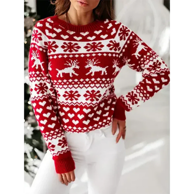 Maglione dal design curato
